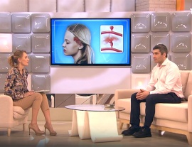 Нейрохирург ЦКБ Алан Царикаев рассказал об уникальных операциях клипирования аневризмы с доступом через нос на канале ТВЦ в программе "Доктор И".